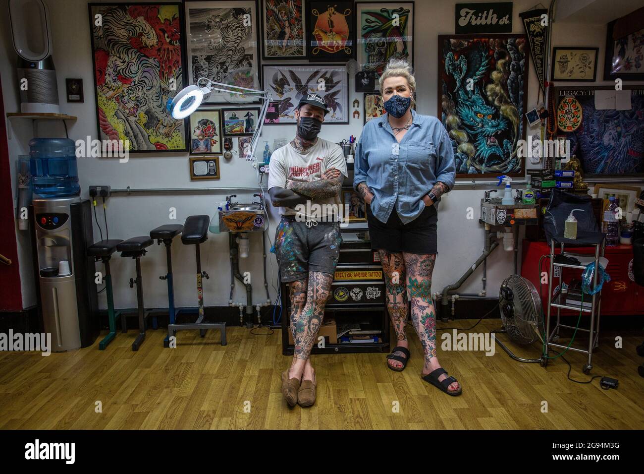 Tattooist soho hires stock photography and images Alamy