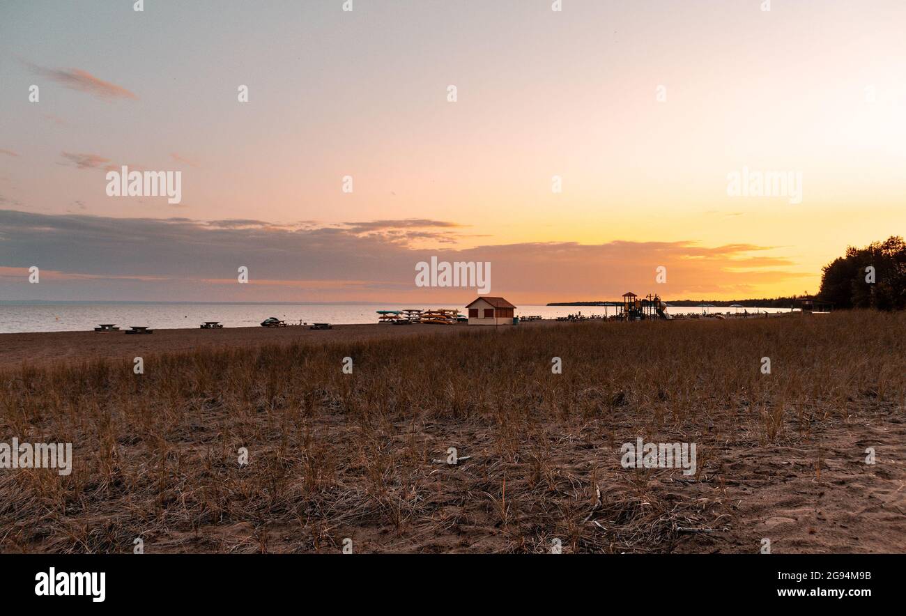 StHenrideTaillon Saguenay LacSaintJean National Park beach shore