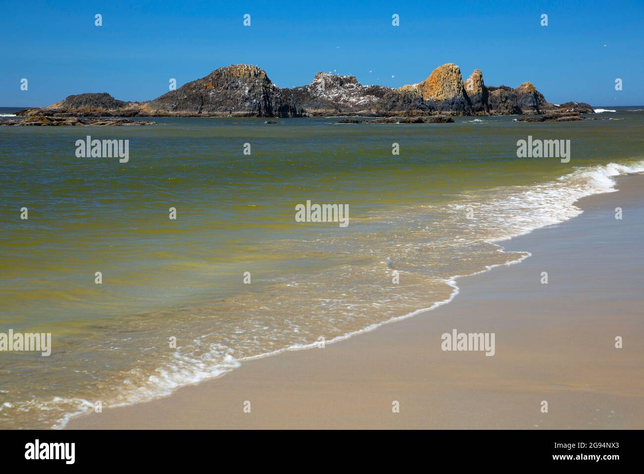 Offshore rocks, Seal Rock State Park, Oregon Stock Photo Alamy