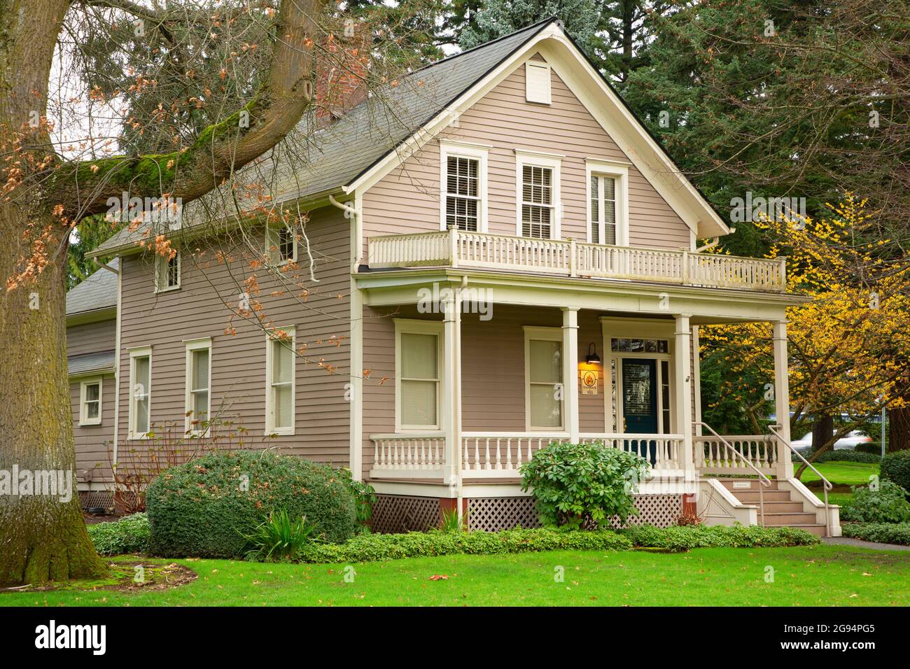 Officers Row, Fort Vancouver National Historic Site, Vancouver National Historic Reserve