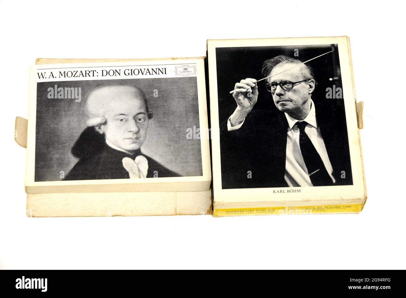 Karl Böhn, Don Giovanni, W.A. Mozart, Tape, opera classic music Stock Photo