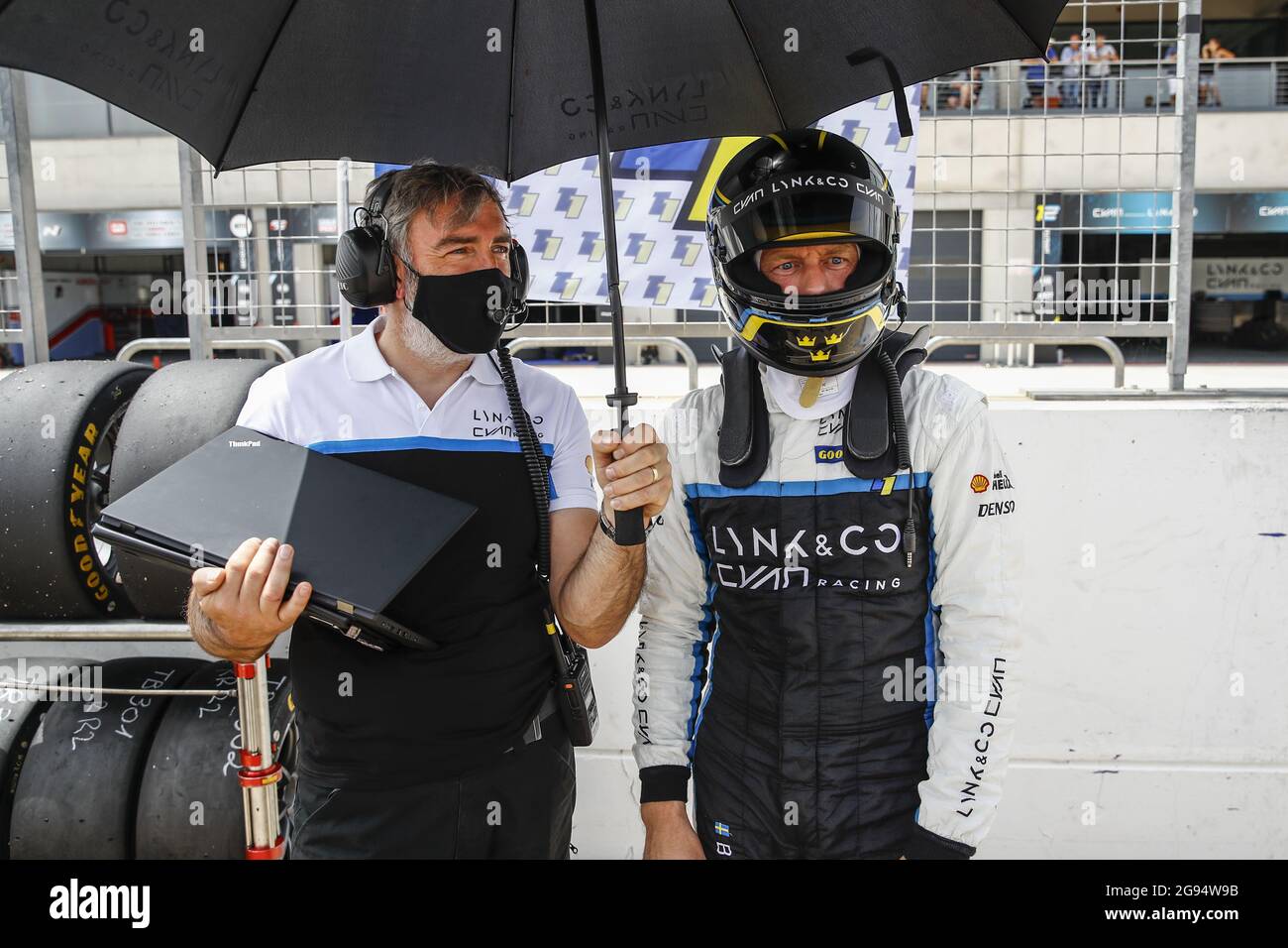 Bjork Thed (swe), Cyan Performance Lynk & Co, Lync & Co 03 TCR, portrait during the 2021 FIA WTCR Race of Spain, 3rd round of the 2021 FIA World Touring Car Cup, on the Ciudad del Motor de Aragon, from July 10 to 11, 2021 in Alcaniz, Spain - Photo Xavi Bonilla / DPPI Stock Photo