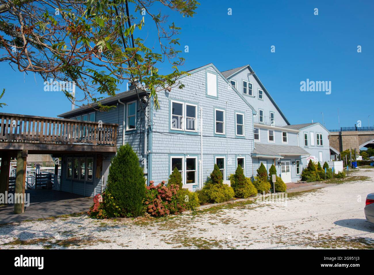 Historic Al's Waterfront Restaurant on Seekonk River in East Providence