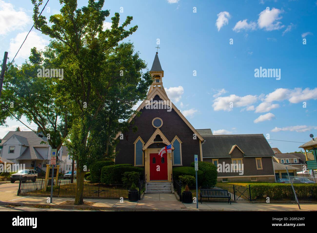 Christ Reformed Presbyterian Church at 81 Warren Avenue in downtown