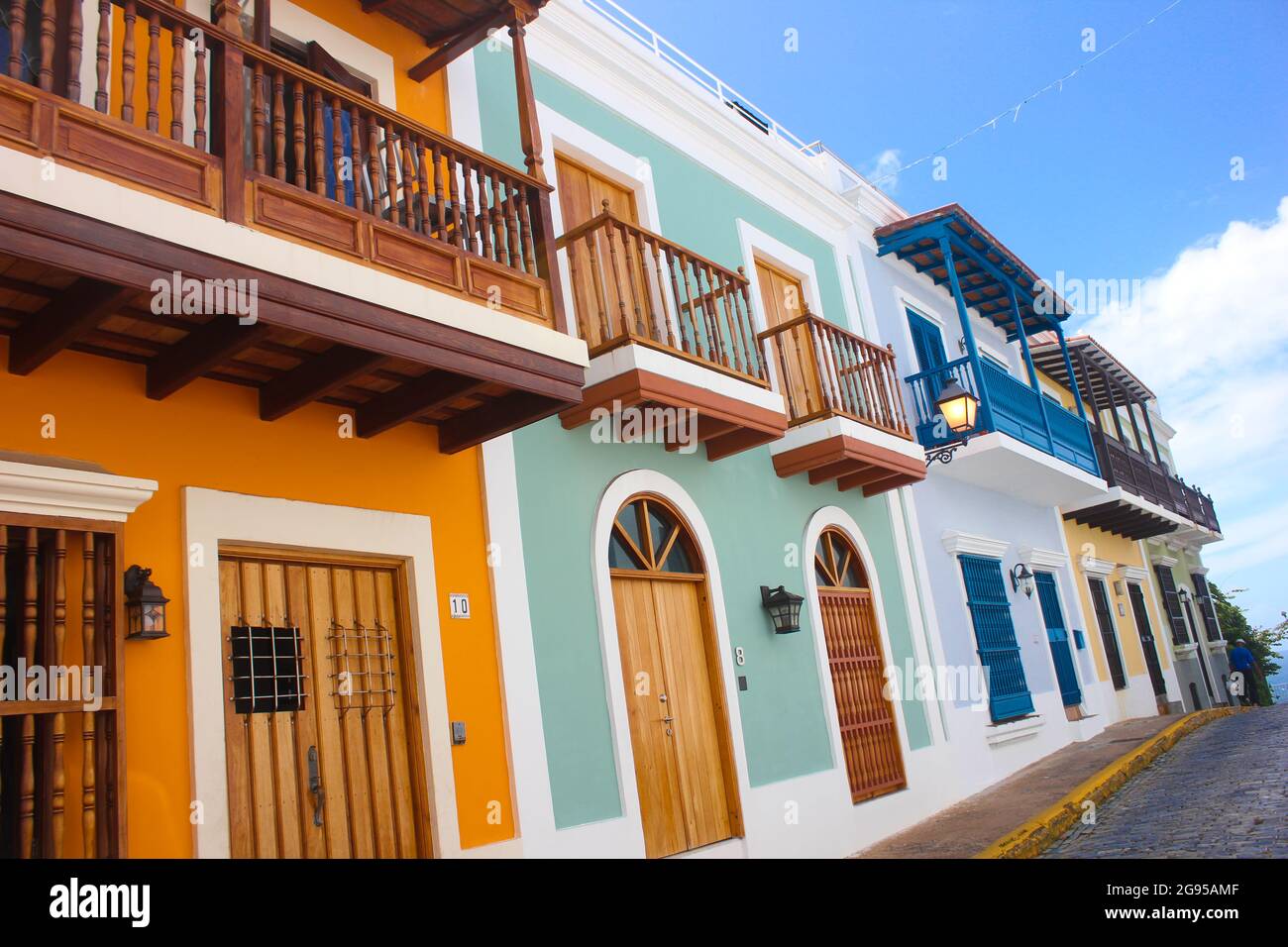 Street in old San Juan, Puerto Rico Stock Photo - Alamy