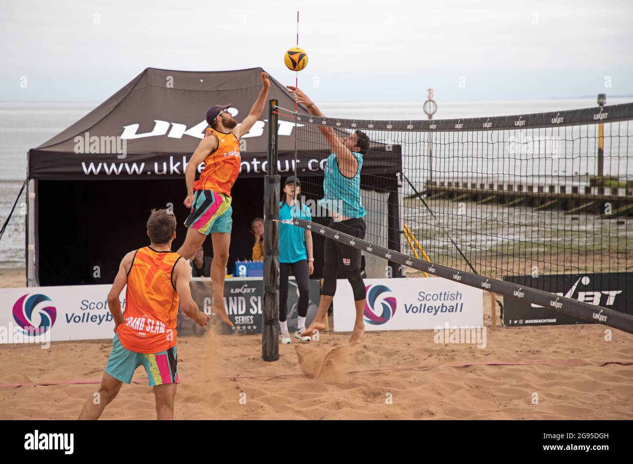 Portobello, Edinburgh, Scotland, UK. 24th July 2021. Mens event, UKBT