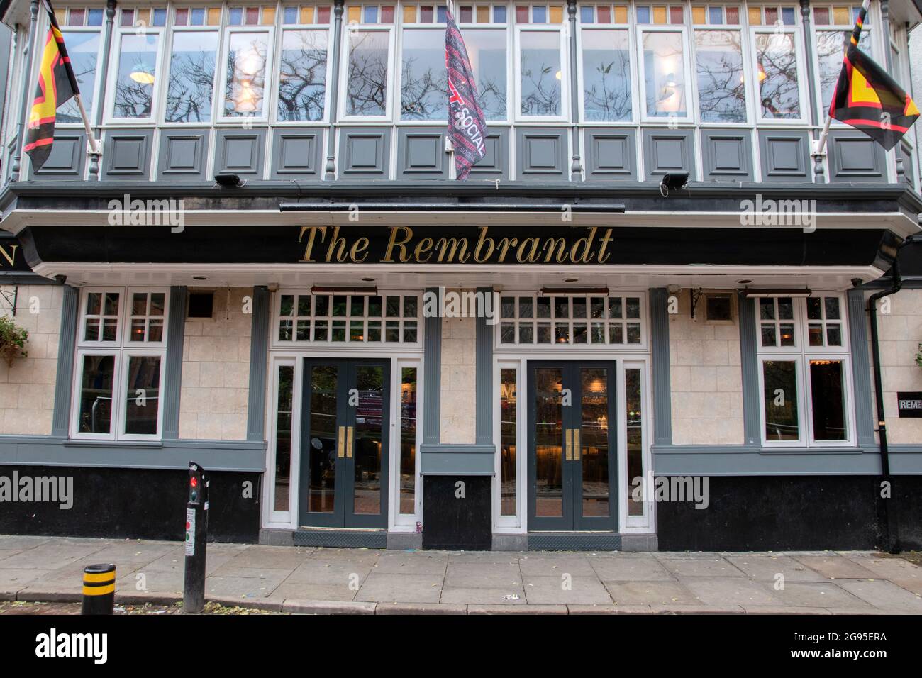 The Rembrandt Hotel At Manchester England 8-12-2019 Stock Photo