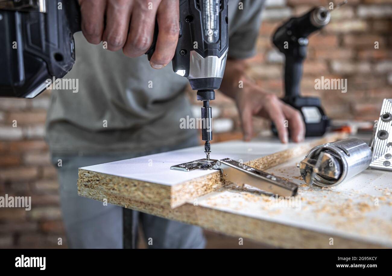 Screwing A Screw