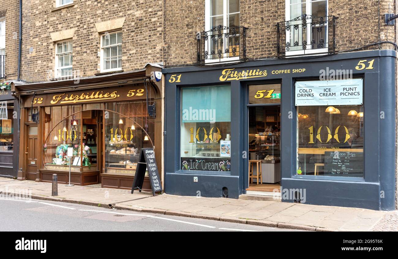 Fitzbillies cambridge trumpington hires stock photography and images