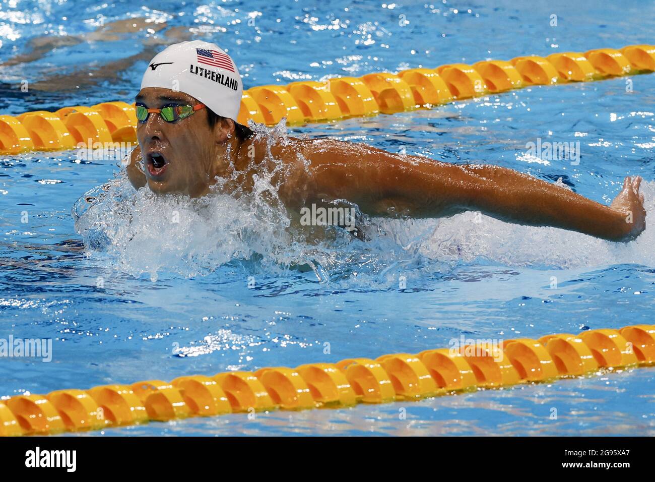 Tokyo, Japan. 24th July, 2021. Jay Litherland of Team United States