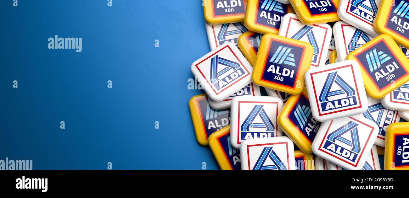 Aldi logo brand hires stock photography and images Alamy
