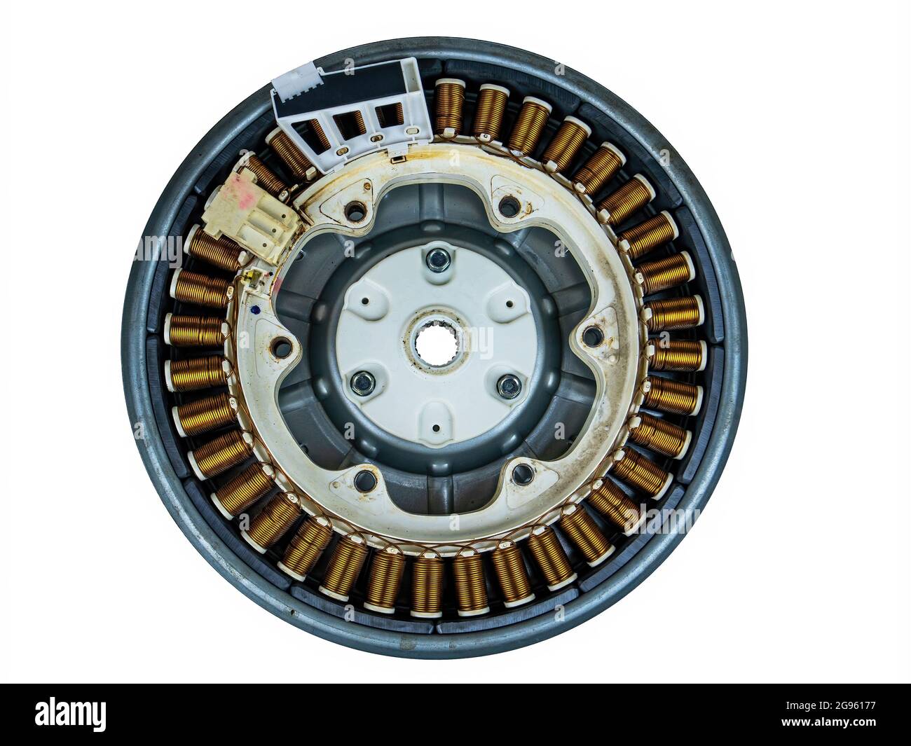 Electric inverter motor for repairing washing machines Stock Photo Alamy