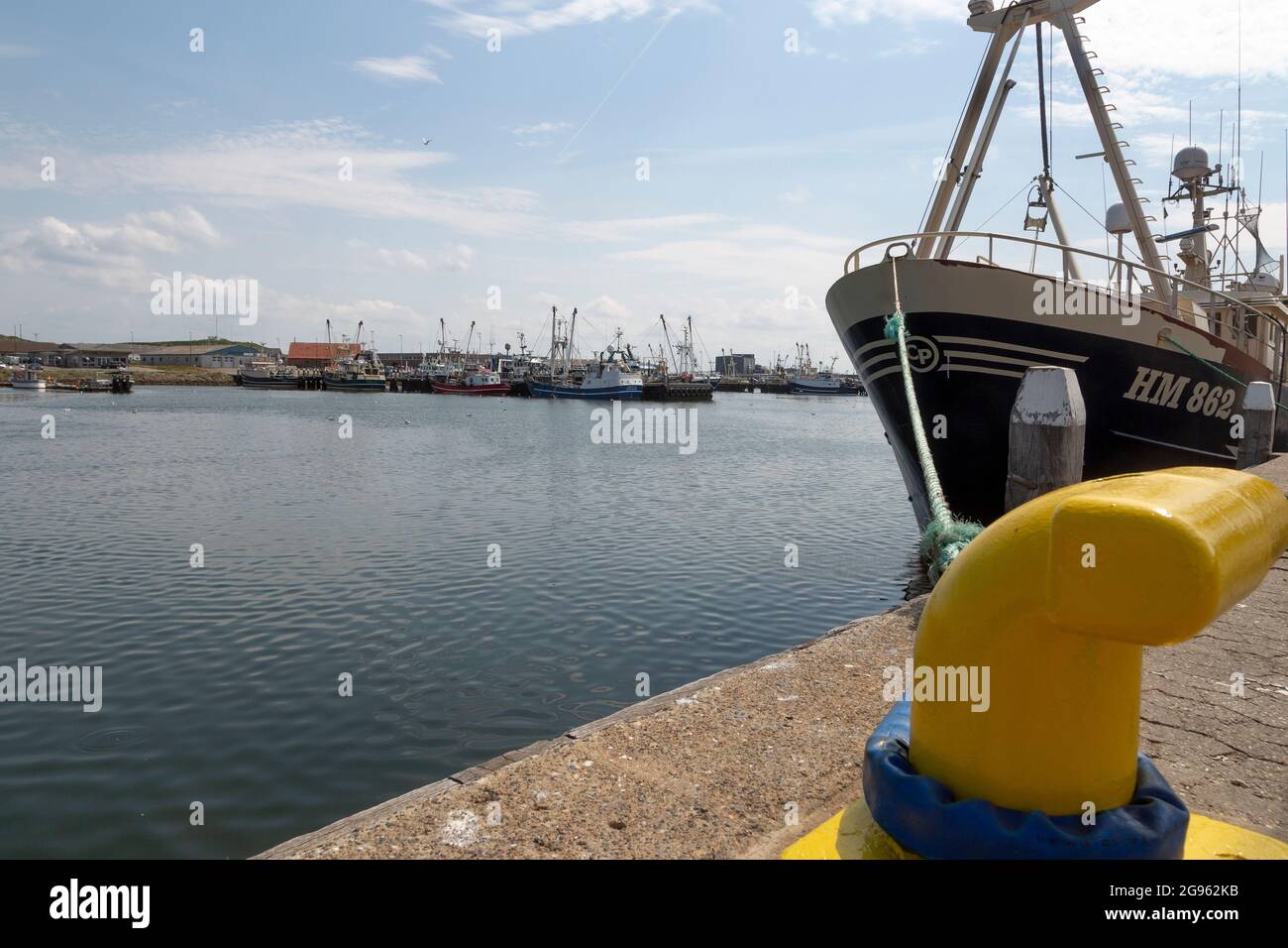 Industrial fishing trawler fleet hires stock photography and images