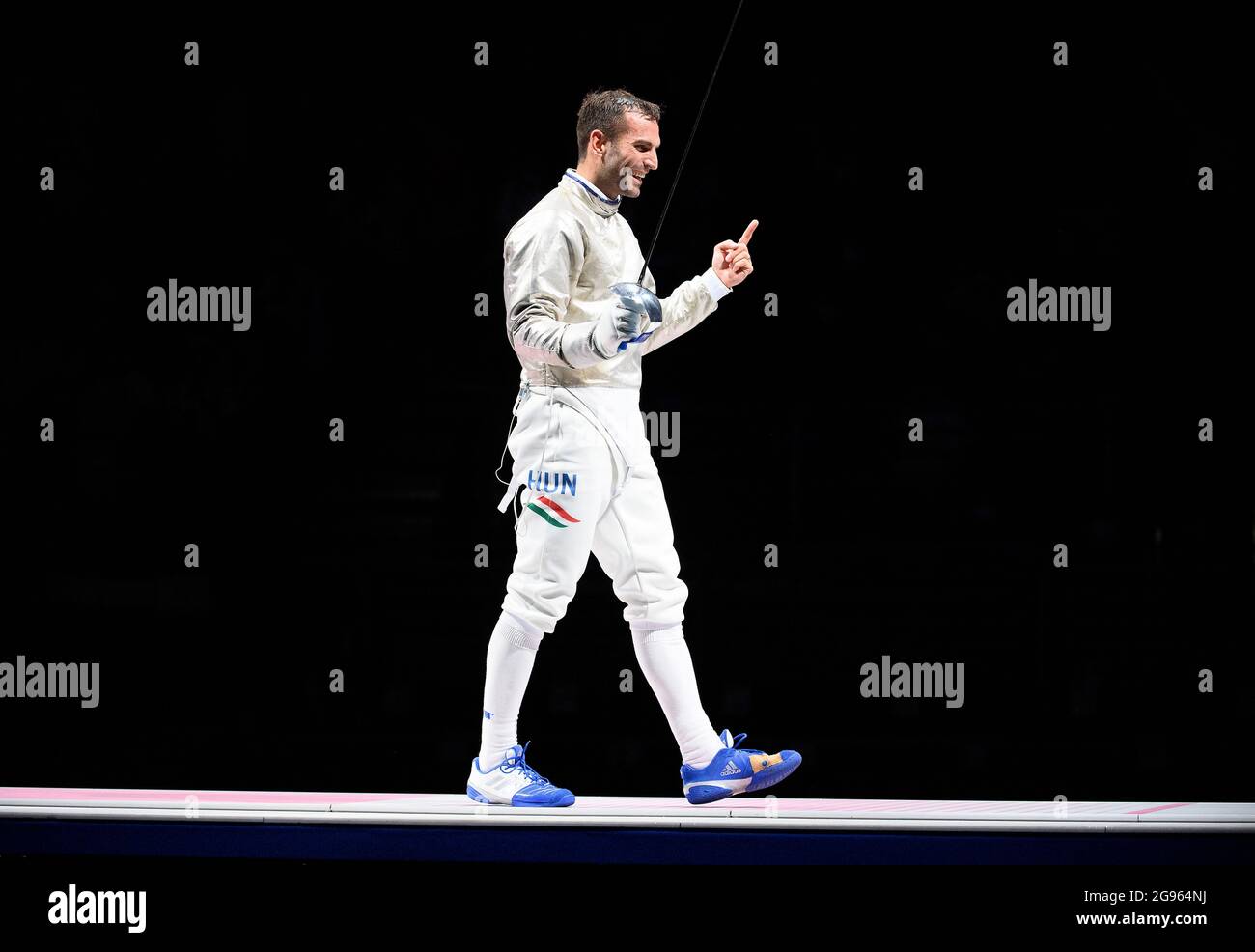 Aron SZILAGYI (HUN), jubilation, cheer, joy, cheers, winner, winner