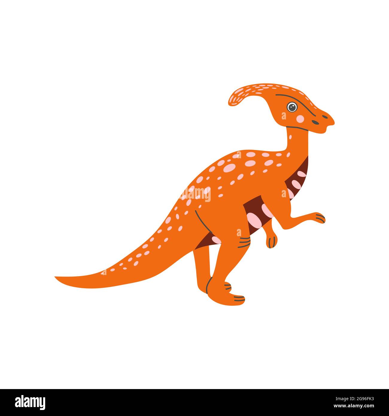 Cute colorful dinosaurs isolated on white background Stock Vector Image ...