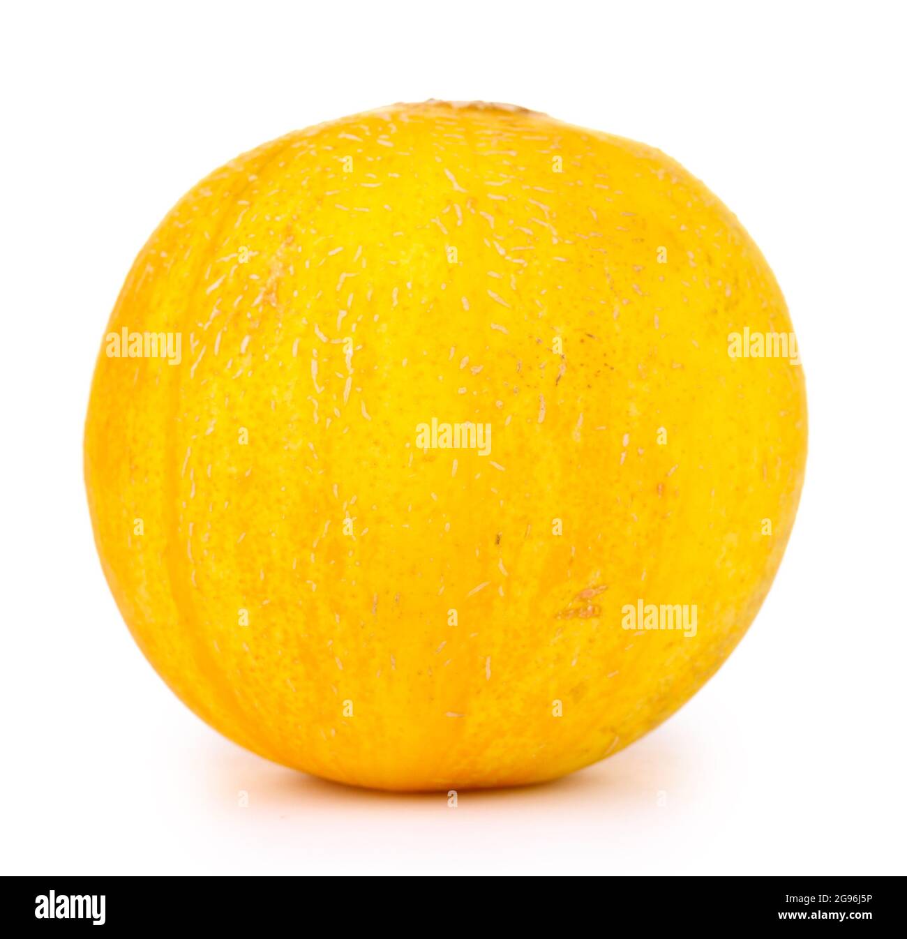 Ripe melon isolated on white Stock Photo Alamy