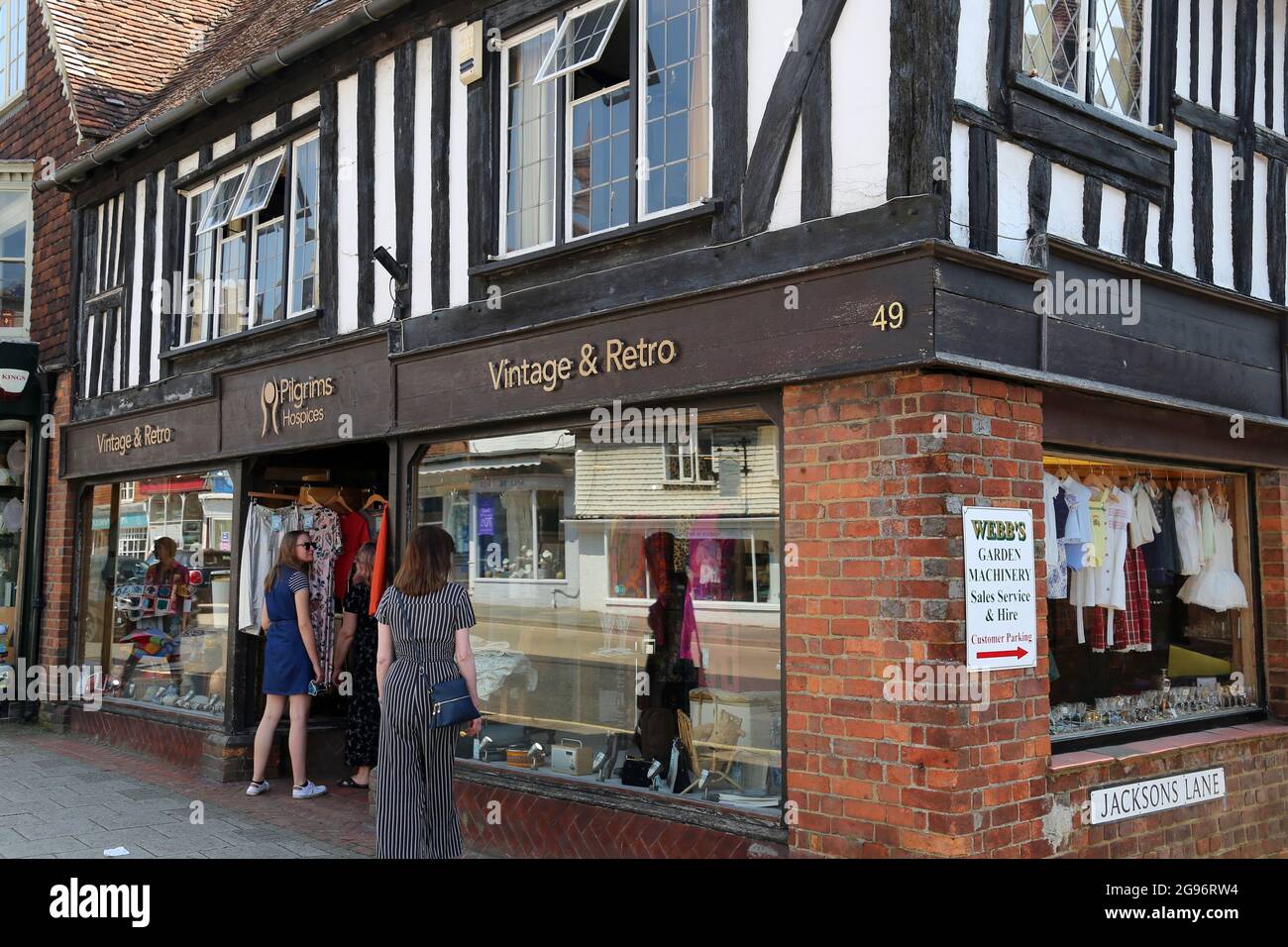 Vintage charity shop hires stock photography and images Alamy