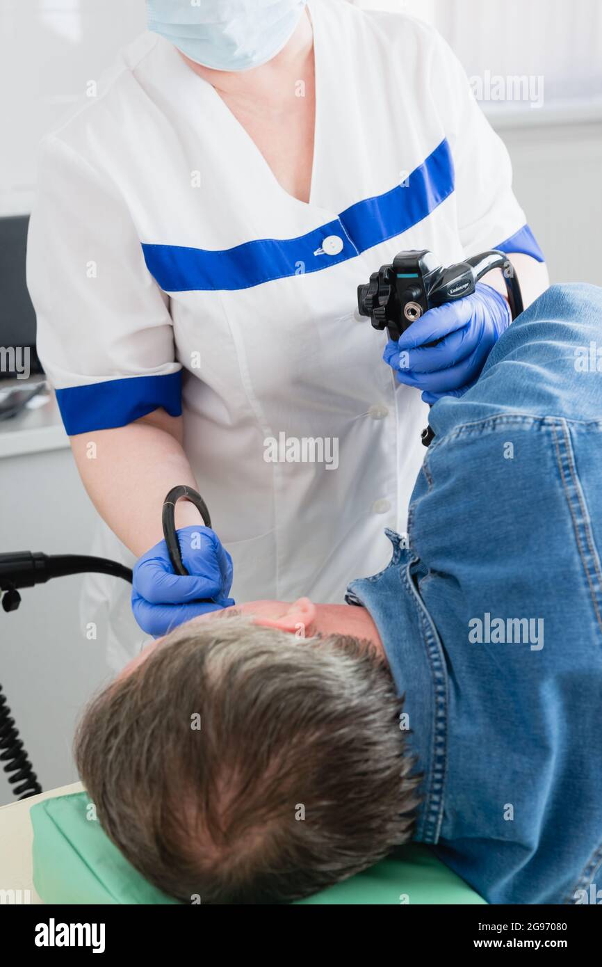 Endoscopy esophagus hi-res stock photography and images - Alamy