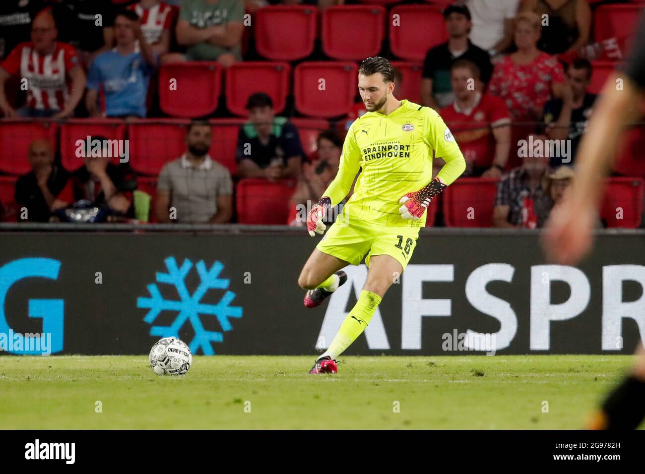 During Uefa Champions League First Qualifying Editorial Stock Photo - Stock  Image