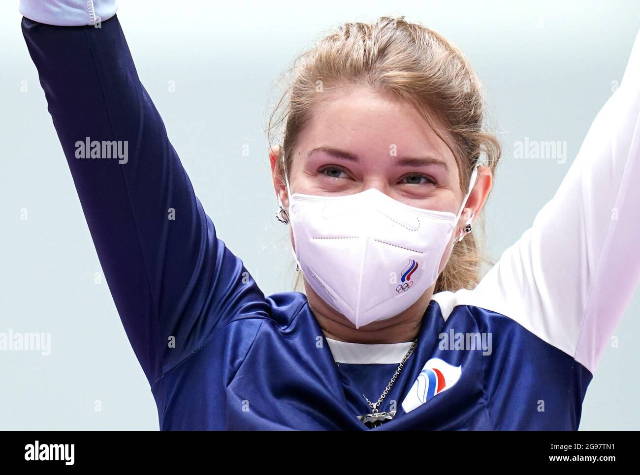 Tokyo, Japan. 25th July, 2021. Vitalina Batsarashkina of the Russian