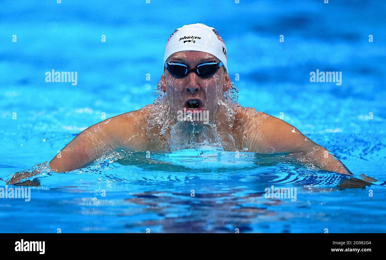 Tokyo, Japan. 25th July, 2021. Chase Kalisz of the United ...