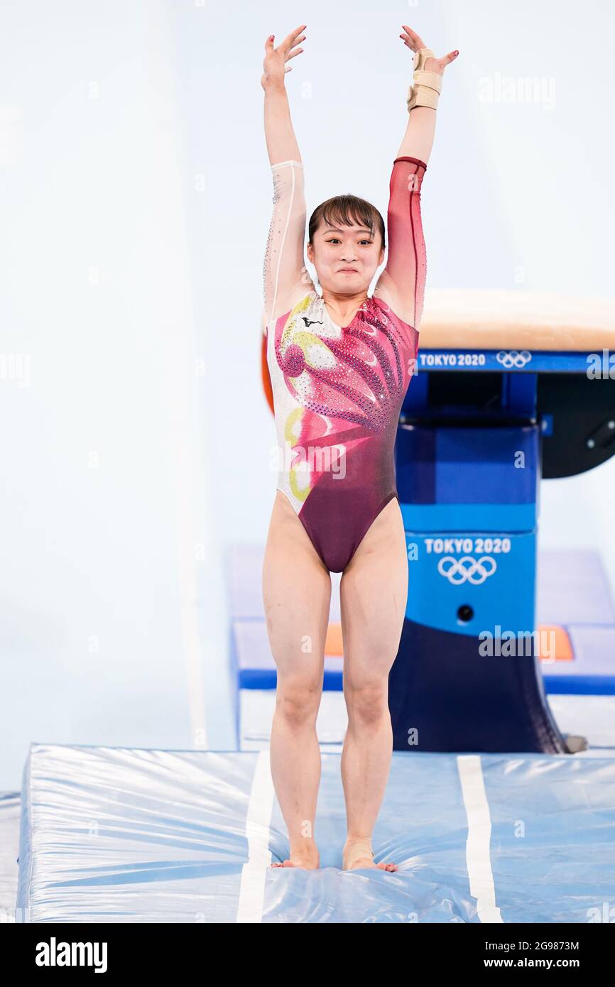 Tokyo, Japan. 24th July, 2021. Yuna Hiraiwa (JPN) Gymnastics Artistic