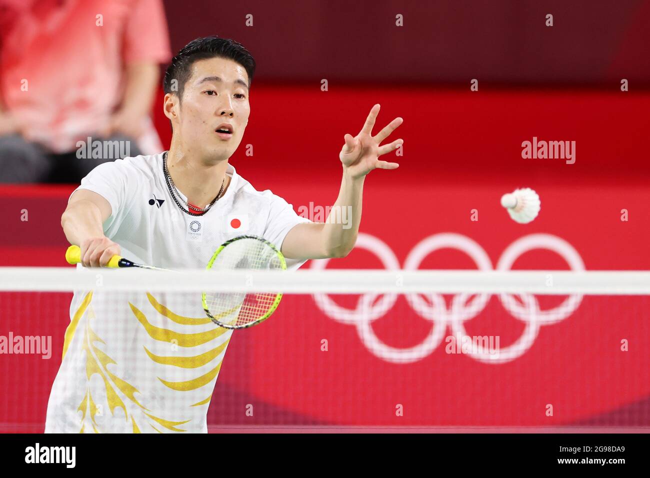 Tokyo Japan 25th July 2021 Kanta Tsuneyama Jpn Badminton Men S Singles Group Play During The Tokyo 2020 Olympic Games At The Musashino Forest Sport Plaza In Tokyo Japan Credit Yohei