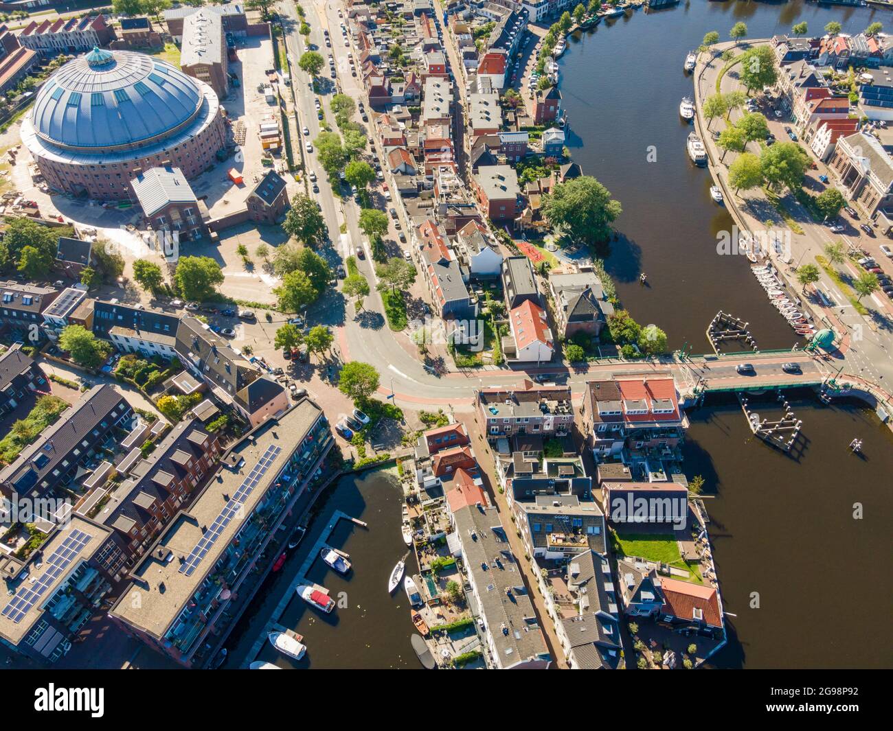 Haarlem city, Netherlands Stock Photo