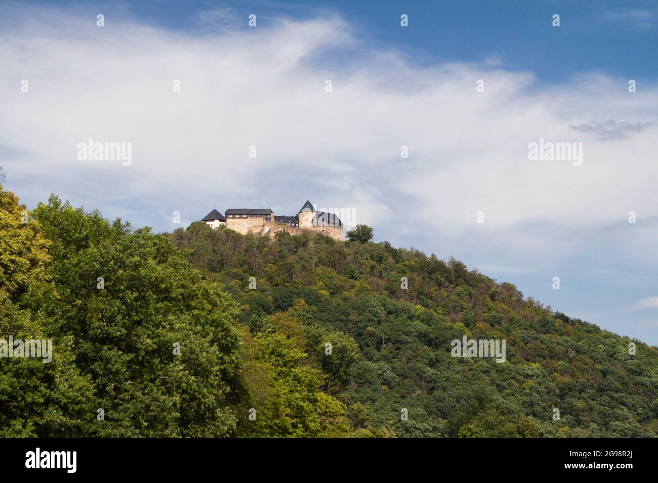 Schloss Waldeck in Hesse, Germany Stock Photo
