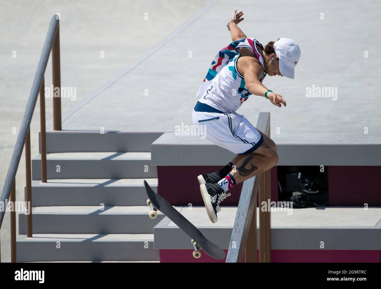 Tokyo, Japan. 25th July, 2021. Jagger Eaton (USA) competes and wins the(02)