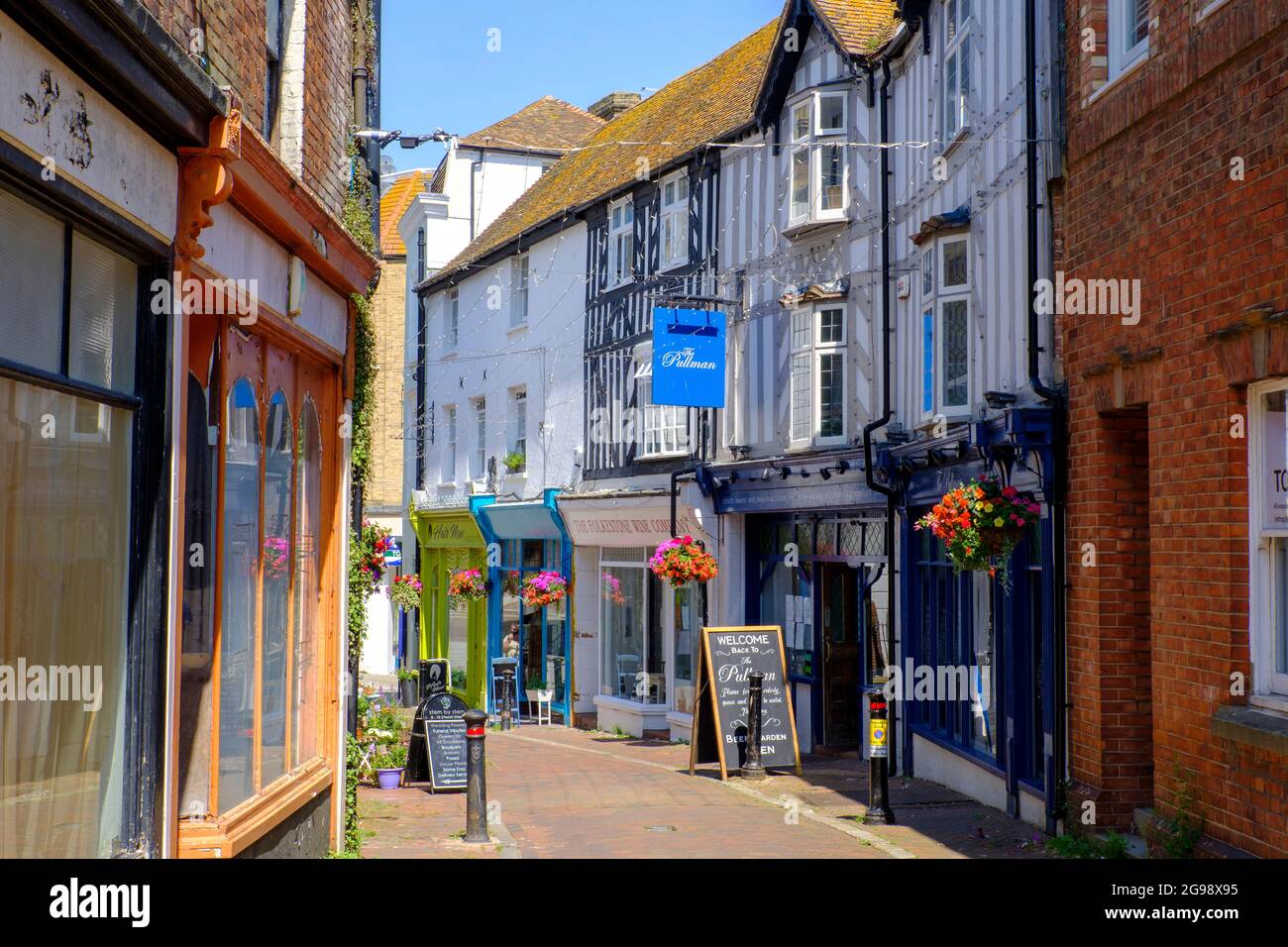 The Pullman Gastropub, Church Street, Folkestone, Kent, UK Stock Photo