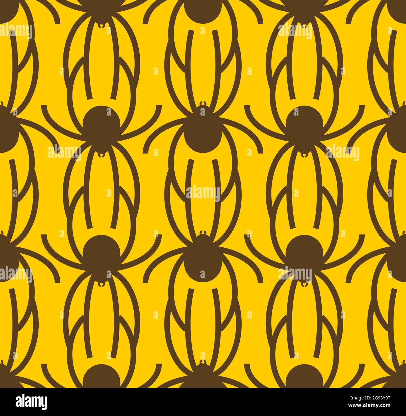 Spider pattern seamless. Arthropod animal background. vector texture ...