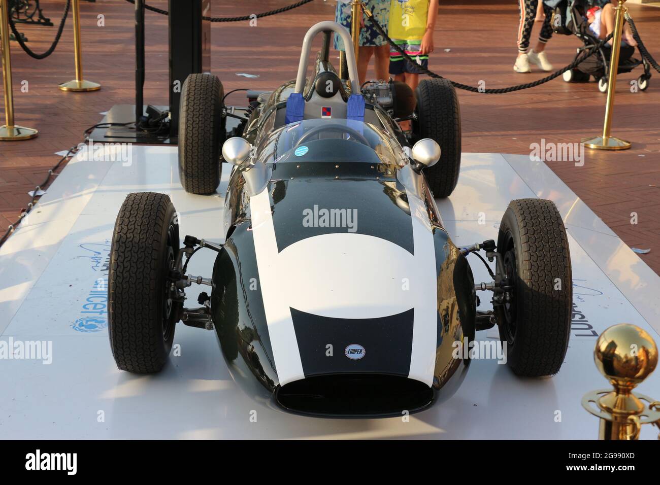 Exposition in Capri (Italy): Cooper Formula Junior racing car 1961 of ...