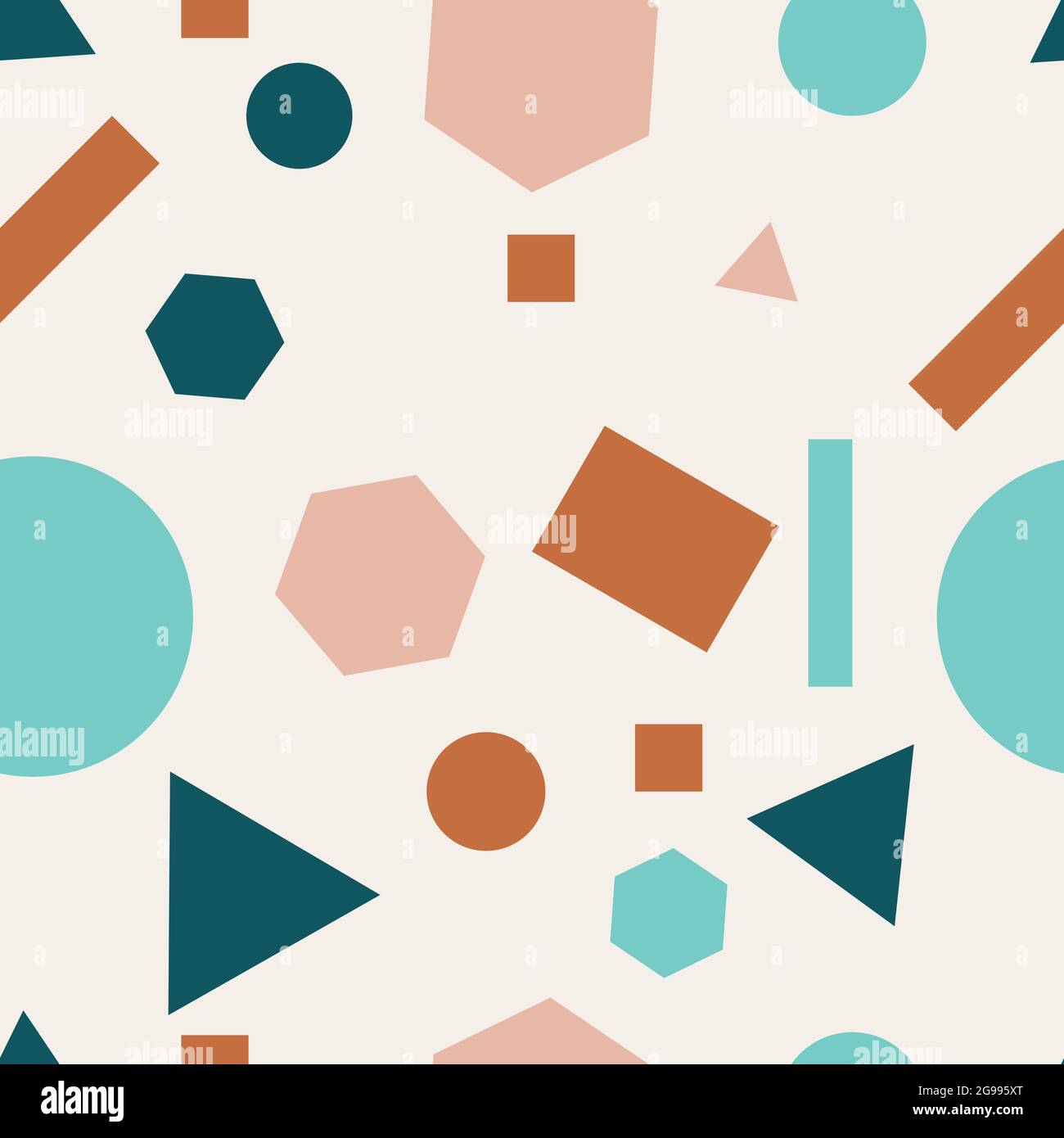 Abstract Geometric Seamless Pattern Vector Stock Vector