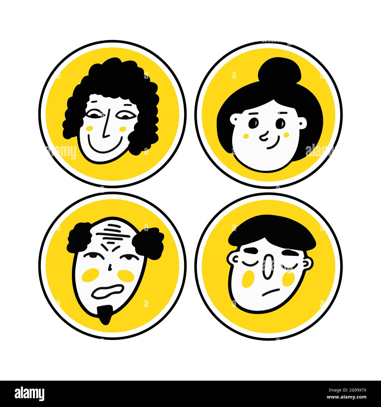 Social Media Avatars High Resolution Stock Photography and Images - Alamy