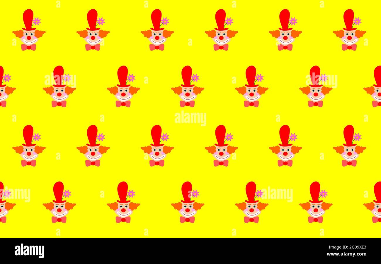 Cute joker pattern illustration, cute cartoon character Stock Photo - Alamy Cute joker pattern illustration, cute cartoon character Stock Photo - Alamy