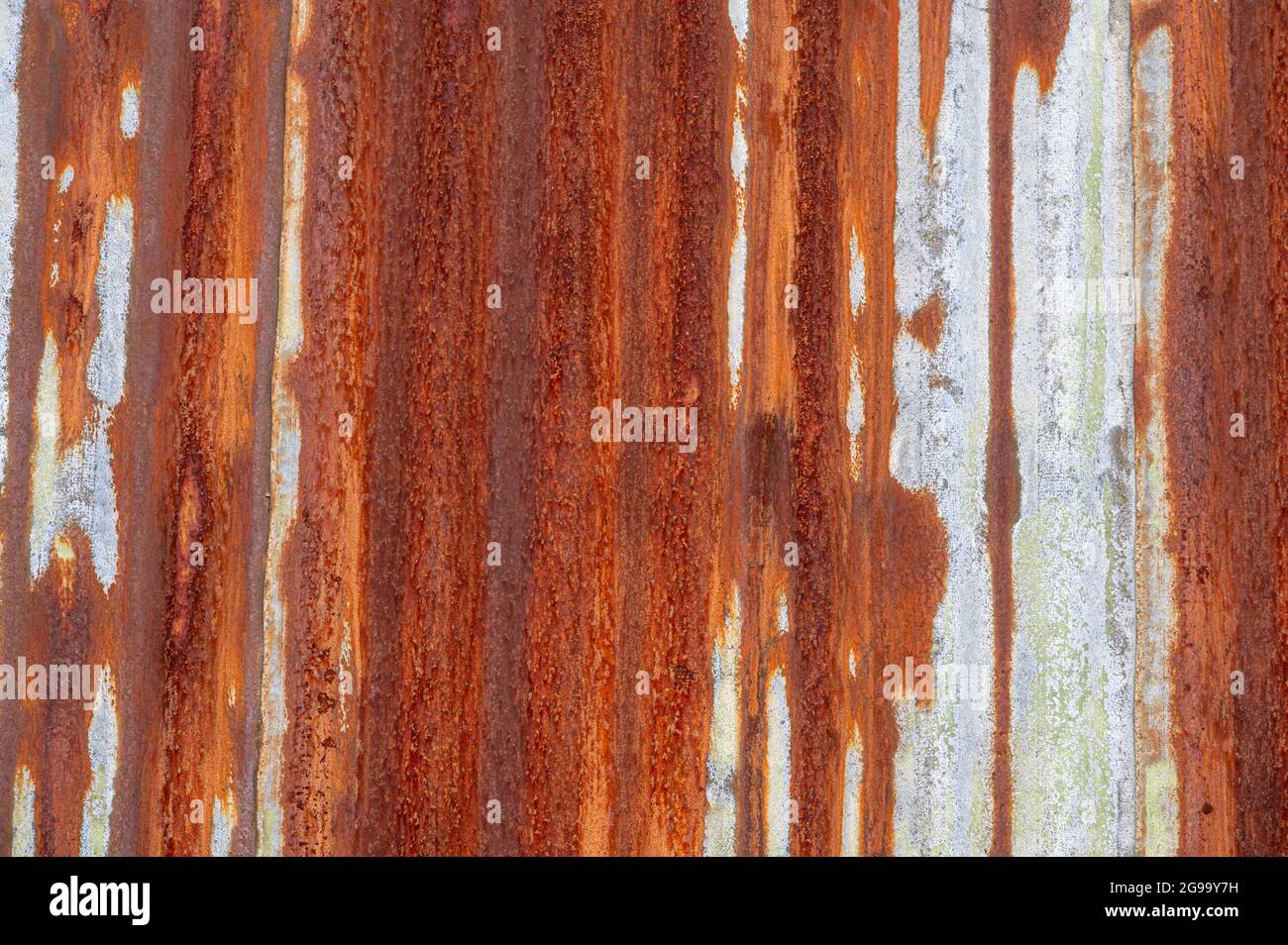 Metal Stud Rusting Metal panels rusting Stock Photo - Alamy