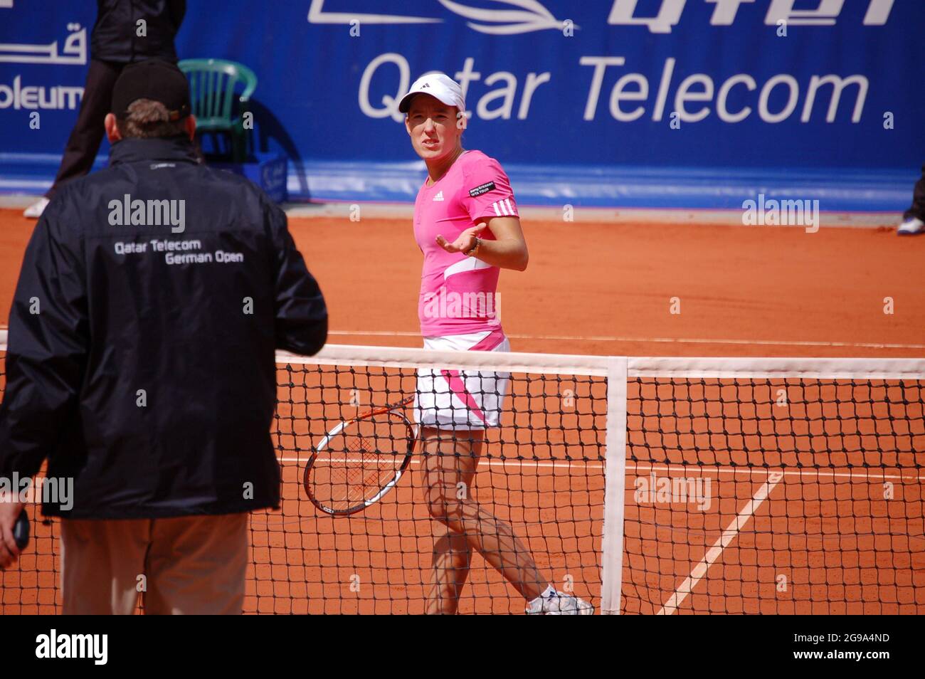 Qatar Telecom German Open 2007 - Justine Henin Hardenne Stock Photo