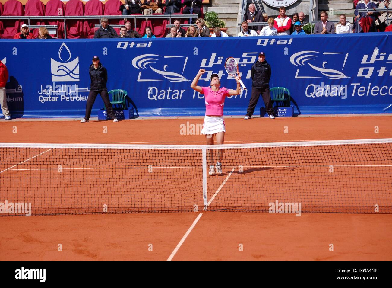 Qatar Telecom German Open 2007 - Justine Henin Hardenne Stock Photo