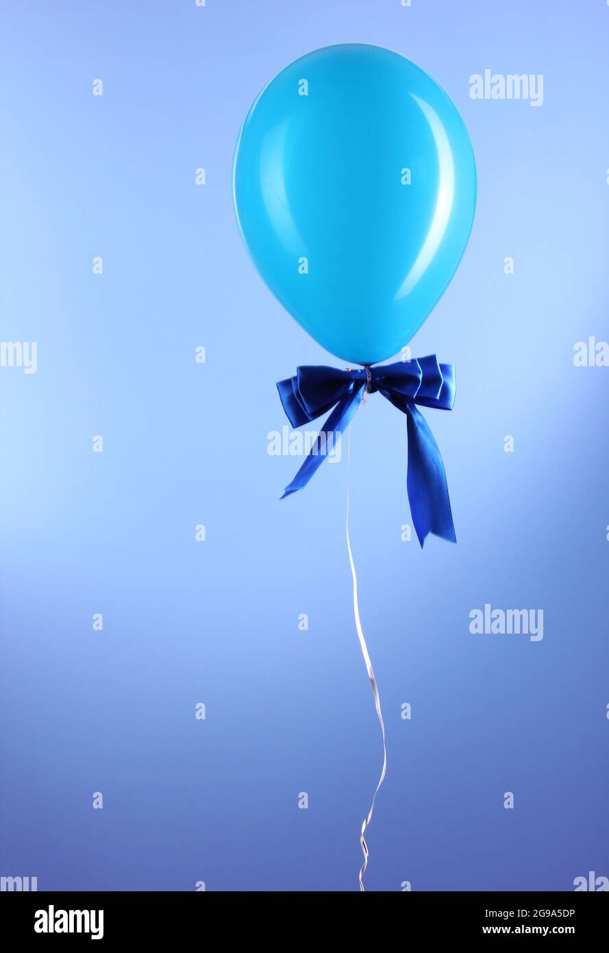 One Blue Balloon