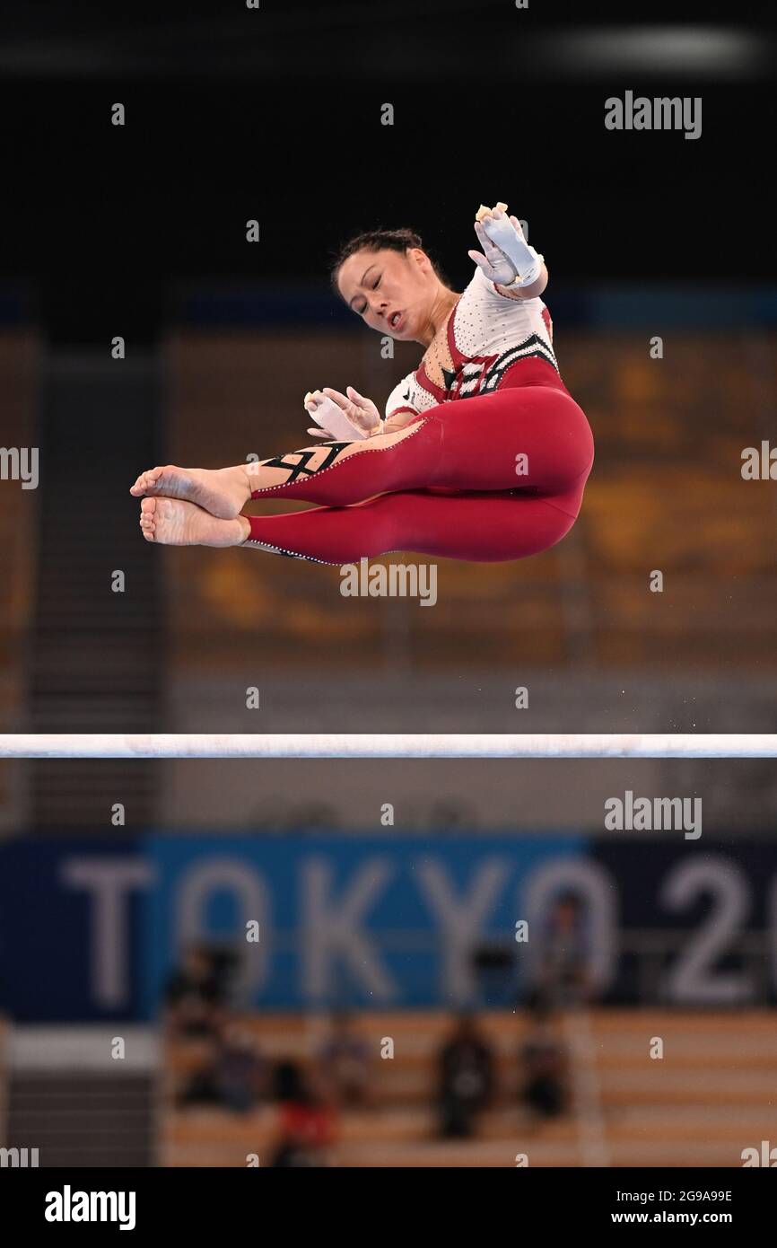 Tokio, Japan. 25th July, 2021. Gymnastics Olympics, preliminary