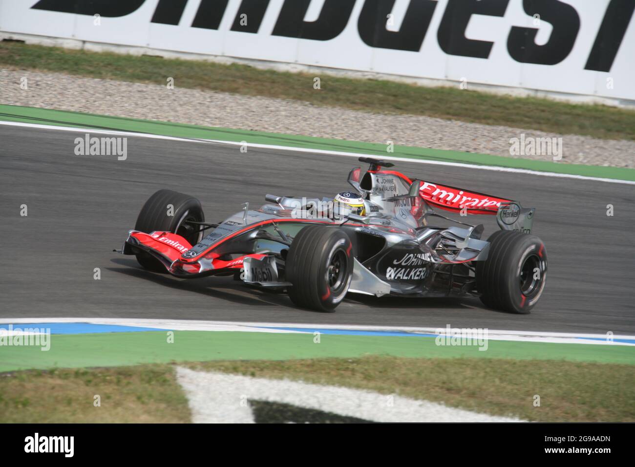 Pedro de la Rosa, ESP, McLaren Mercedes, F1, Grand Prix of Germany, Hockenheim, 2006 Stock Photo