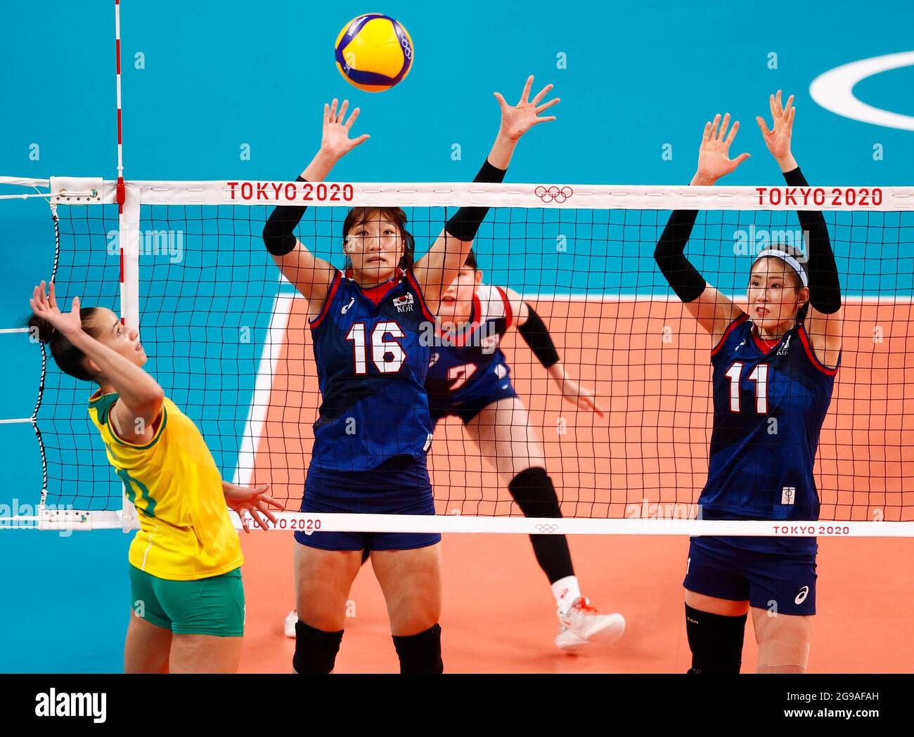 Brazil v korea volleyball hires stock photography and images Alamy