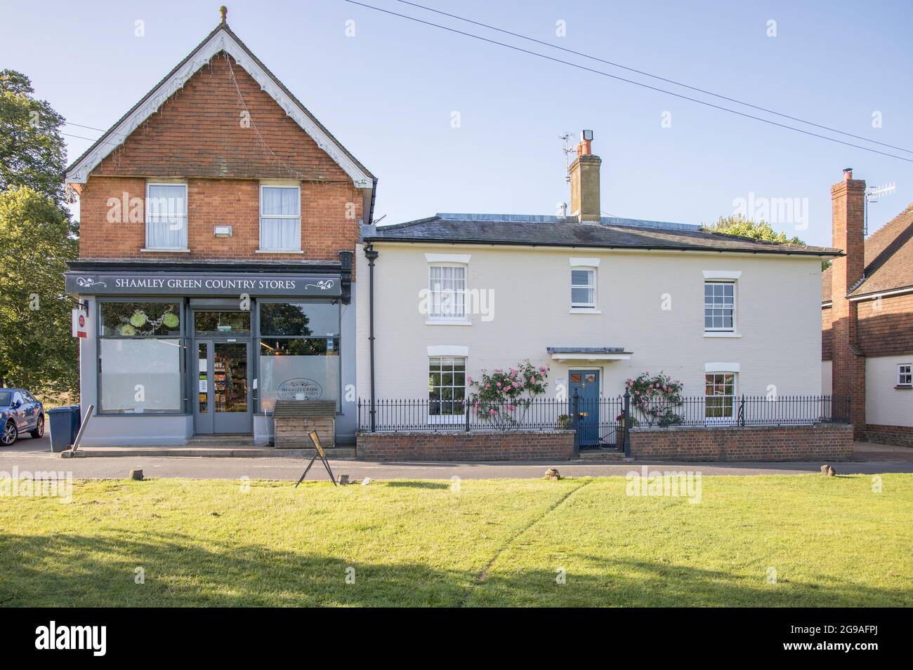 the village country stores of shamley green in surrey Stock Photo Alamy