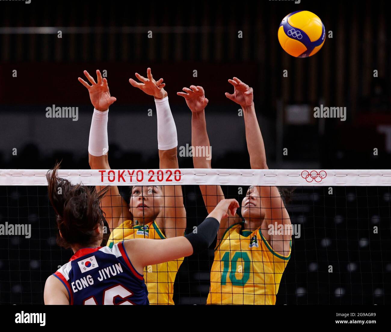 Brazil v korea volleyball hires stock photography and images Alamy