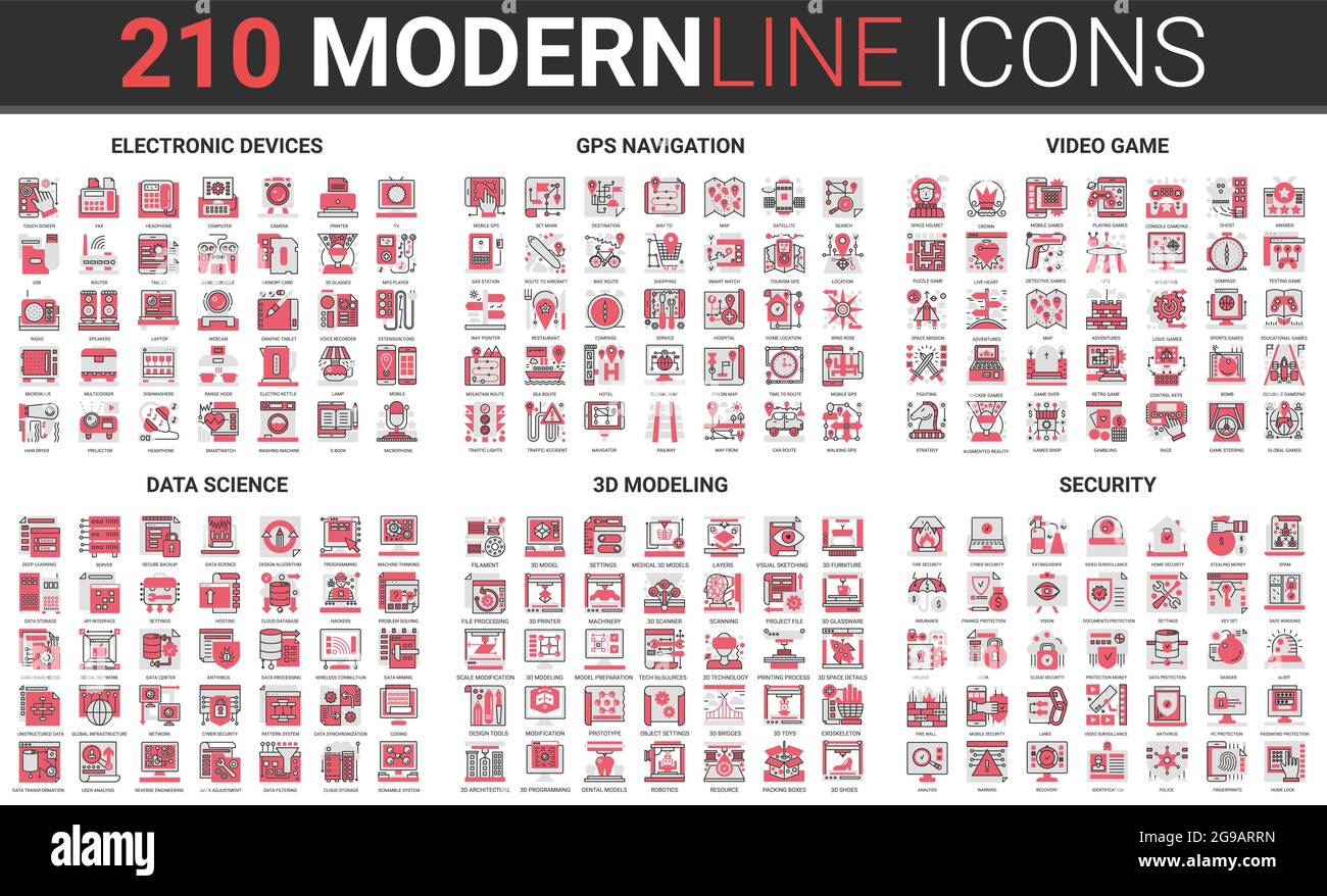 Cyber security red black Stock Vector Images - Alamy