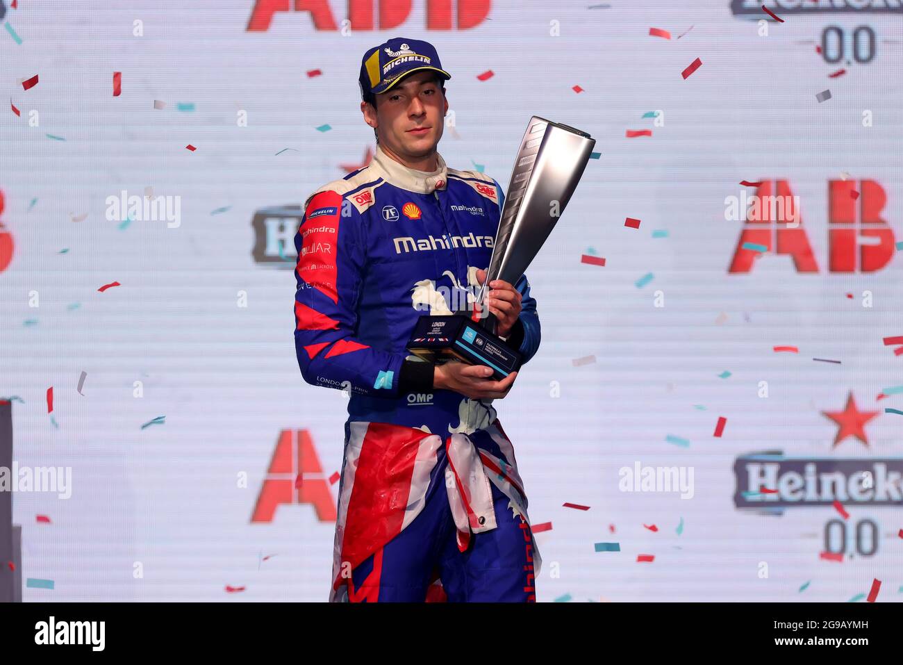 Excel Circuit, Docklands, London, UK. 25th July, 2021. Formula E London ...