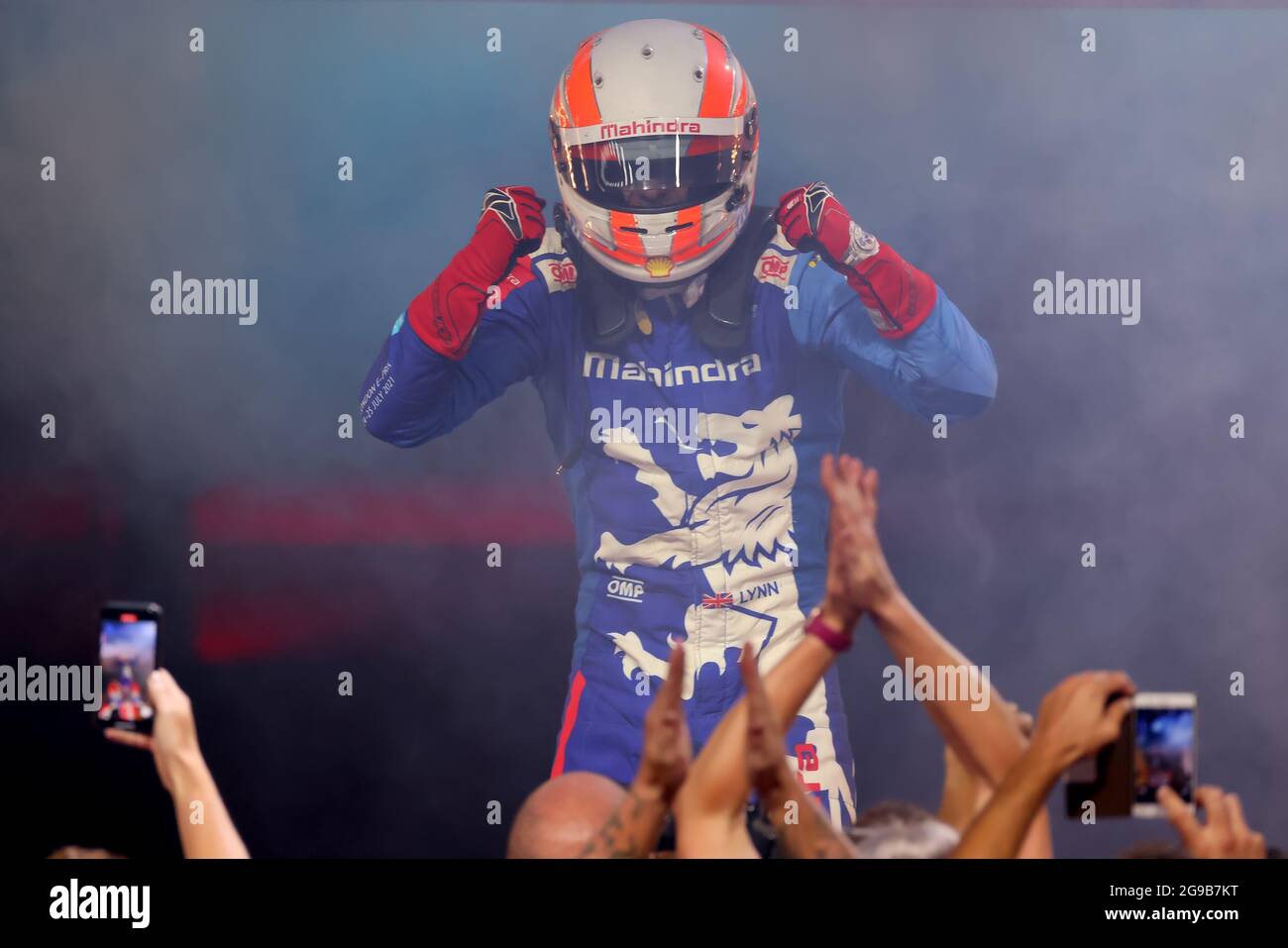 Excel Circuit, Docklands, London, UK. 25th July, 2021. Formula E London ...