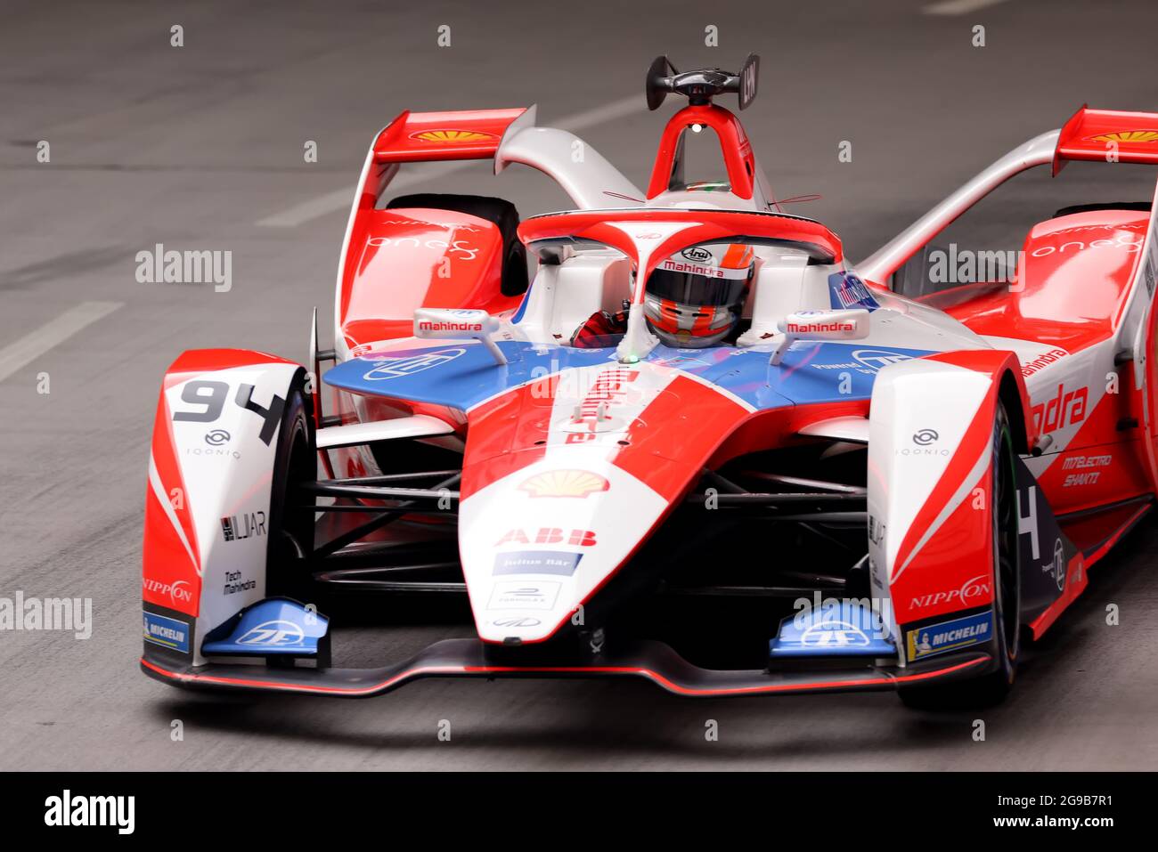 Excel Circuit, Docklands, London, UK. 25th July, 2021. Formula E London ...