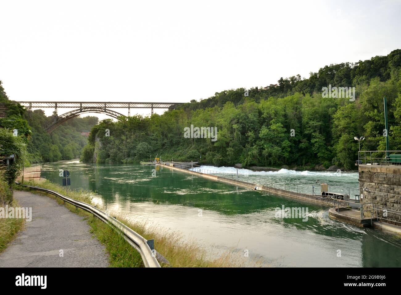 St. Michele Bridge - ponte San Michele Stock Photo